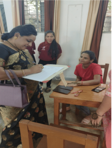 Vivekananda Institute of Human Excellence Raipur Mehendi Competition photo 1